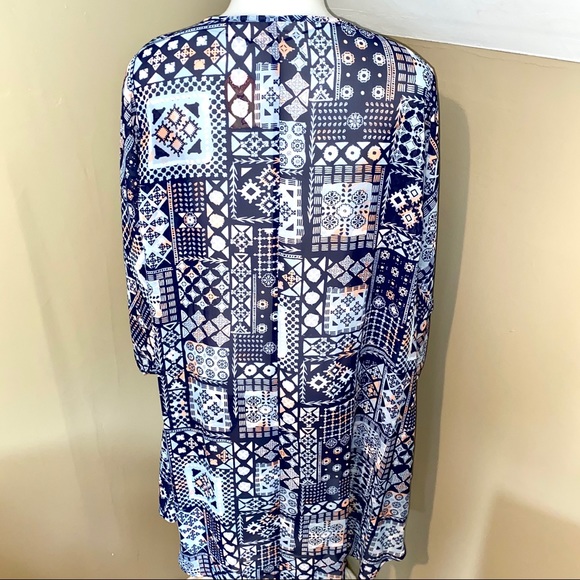 New Mudd Juniors Chiffon Kimono SZ M - Picture 3 of 6